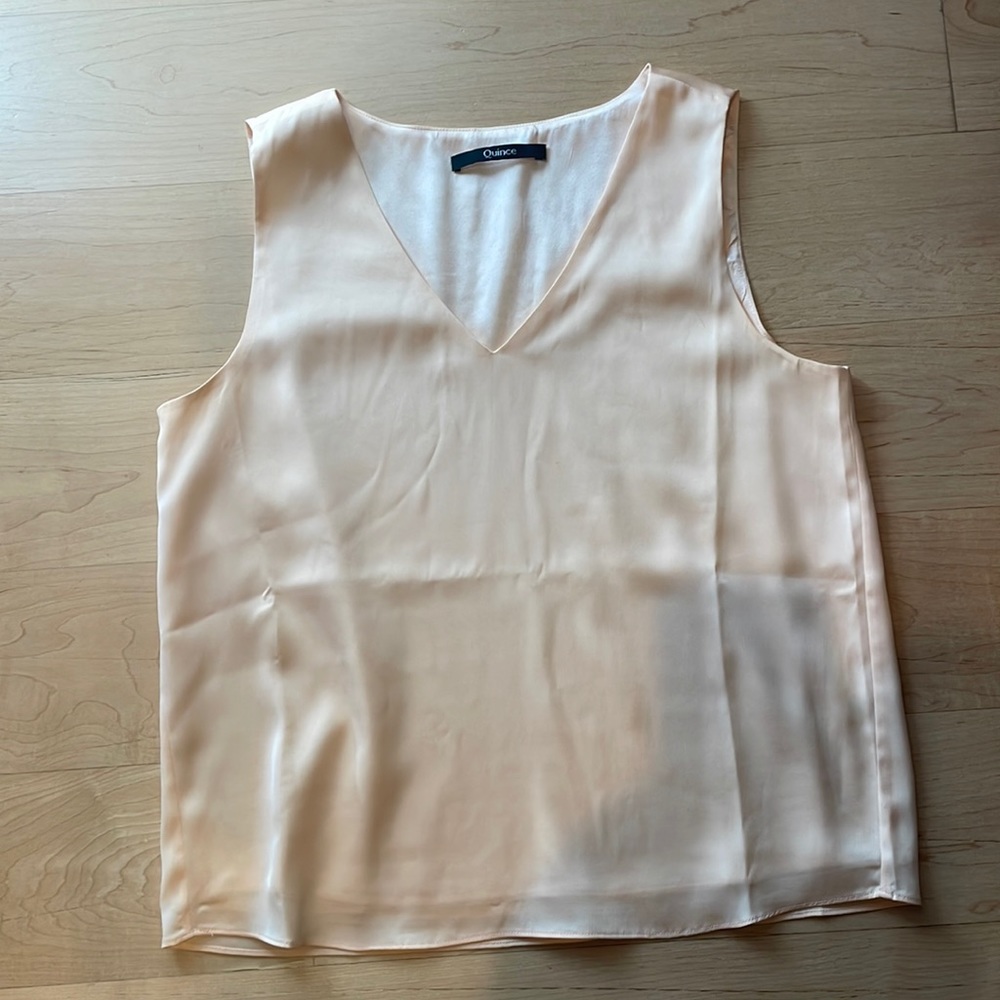Quince silk tank